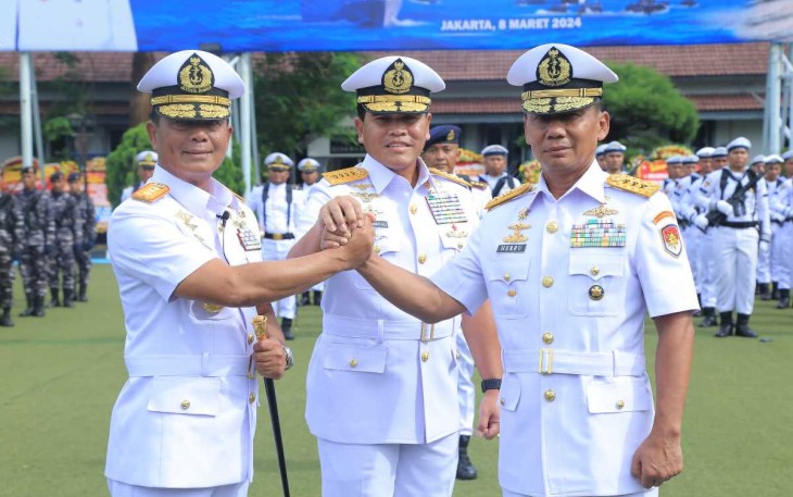Laksdya TNI Denih Hendarta Jadi Pangkoarmada RI ke-4 