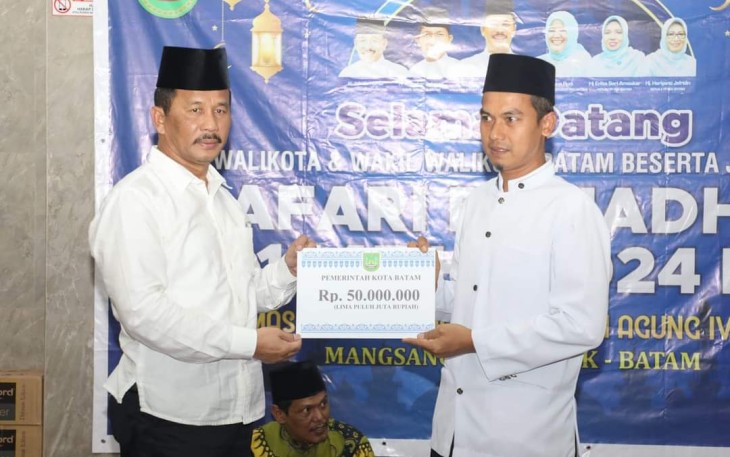 Safari Ramadan Kepala BP Batam Muhammad Rudi 