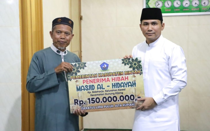 Pesan Wabup Bintan Saat Safari Ramadan ke Gunung Kijang 