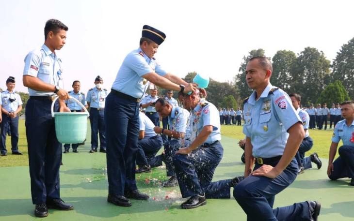 Tradisi kenaikan pangkat di Koopsud I Jakarta 