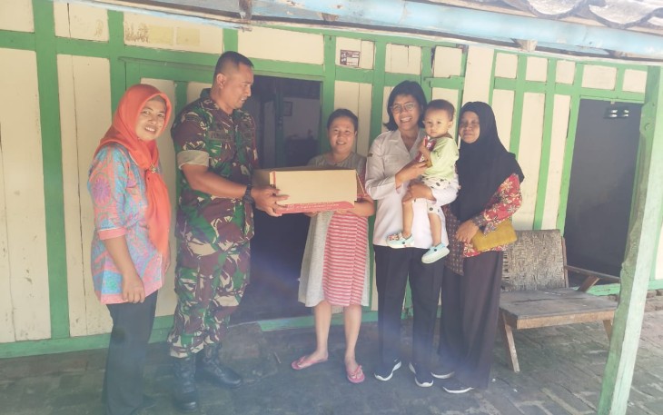 Berikan Bantuan Cadangan Pangan Anak Stunting 