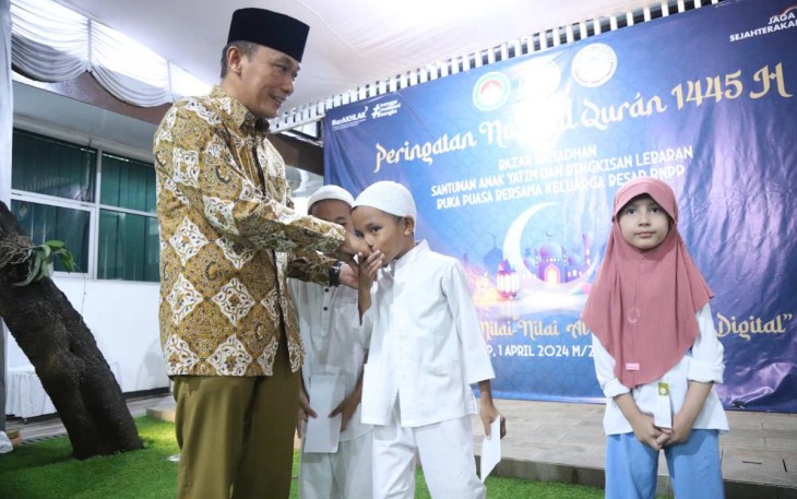 Santunan Anak Yatim dan Berbuka Puasa Bersama