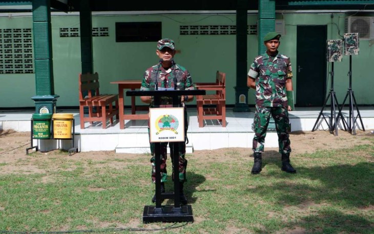 Dandim 0801/Pacitan Letkol Inf Roliyanto 