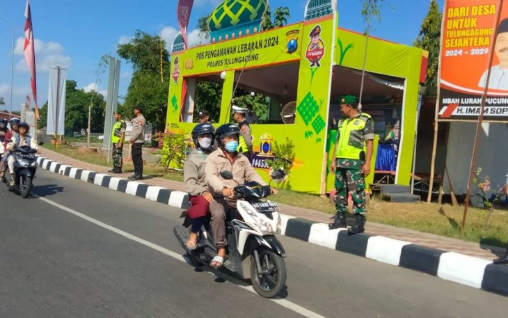Pengamanan arus mudik lebaran 