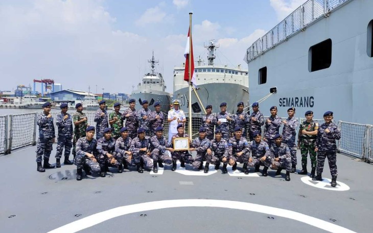 Tiga Kapal Perang TNI AL Mendapat Penghargaan