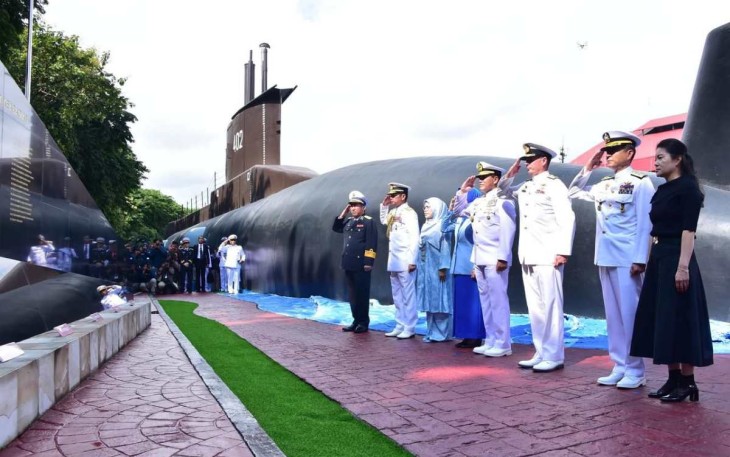 Commemoration The Service And Sacrifice Of Crew KRI Nanggala-402 di Surabaya, Minggu (21/4)
