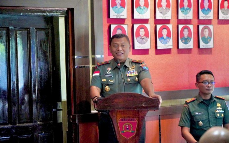 Danrem 121/Abw Brigjen TNI Luqman Arief 