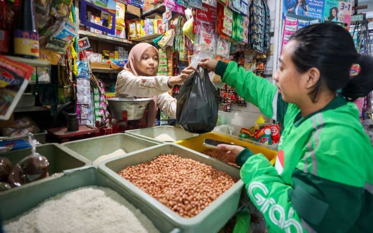 Ilustrasi warung tradisional 