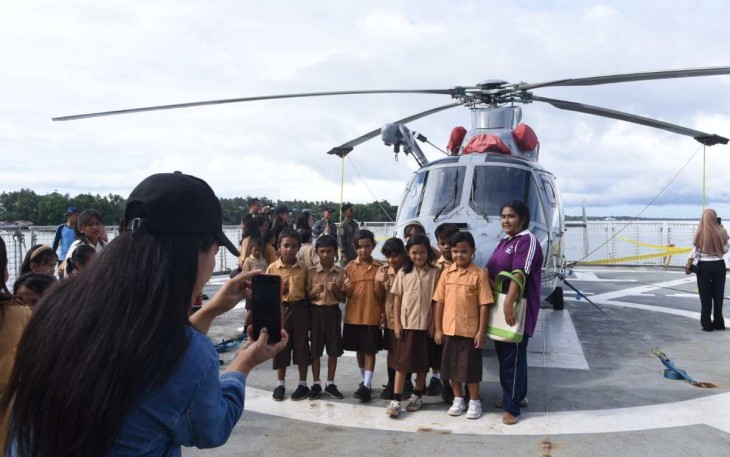 Bakti sosial program Operasi Trisila 24 di Pulau Morotai 