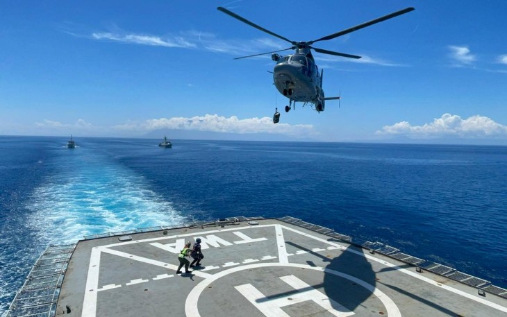 Latihan Vertical Replenishment