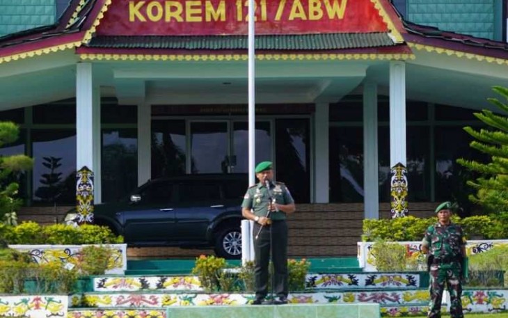 Danrem 121/Abw Brigjen TNI Luqman Arief 