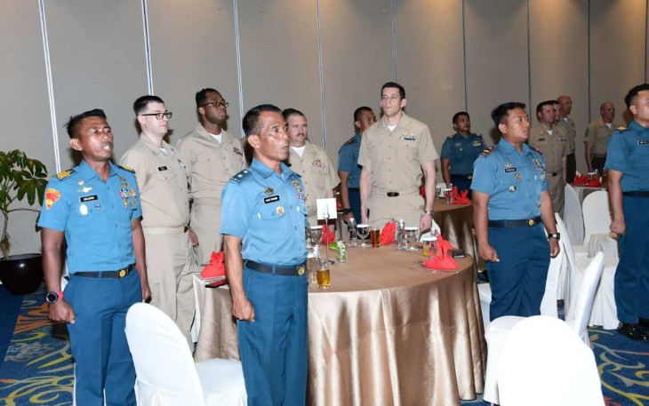 Dinner Reception CARAT Exercise 2024 di Hotel Sheraton Lampung 