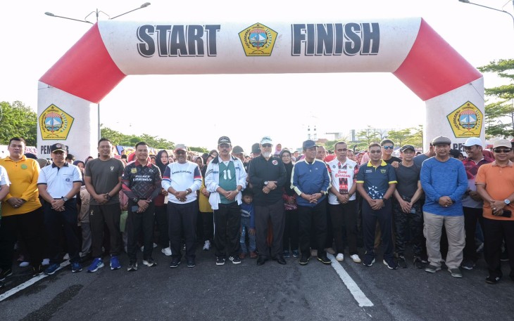 Gubernur Kepri Jadikan Pengingat Perjuangan Saat Lepas Peserta Funwalk Hari Marwah Kepri 