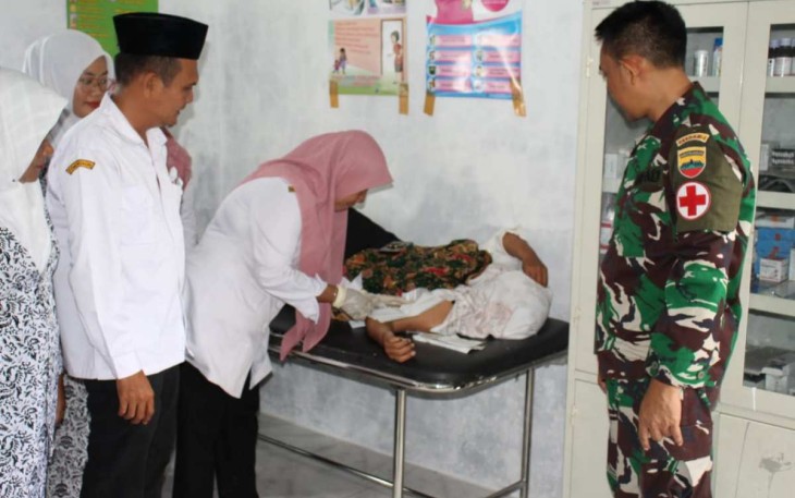 Pelaksanaan KB Kes di Desa Selat Beting 