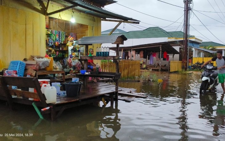 Kondisi banjir di Kabupaten Pulau Taliabu