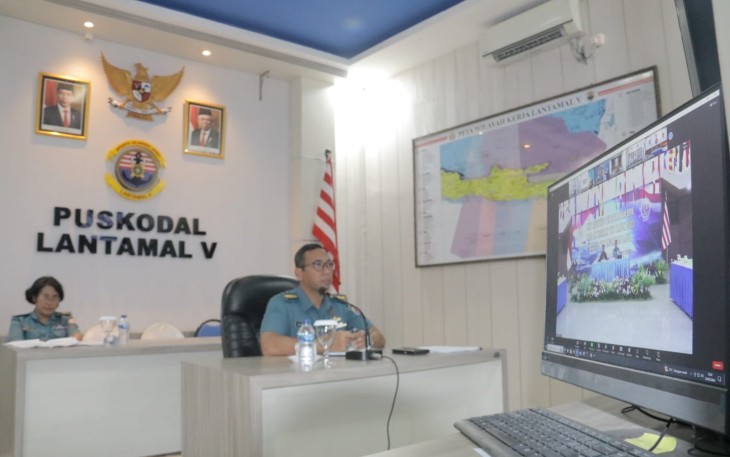 Asrena Danlantamal V Kolonel Laut (P) Alhenadi