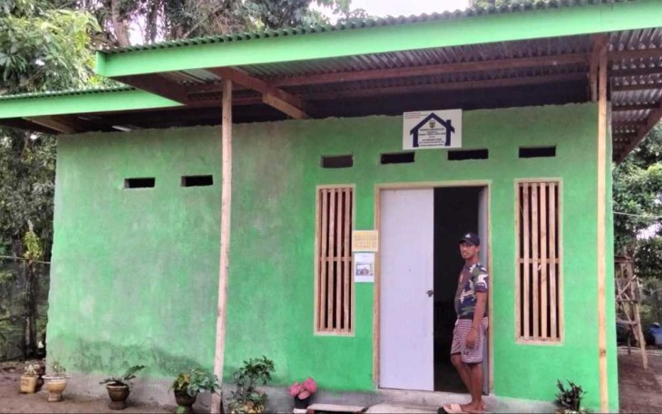RLTH sasaran fisik TMMD ke 120 Kodim 1403/Palopo