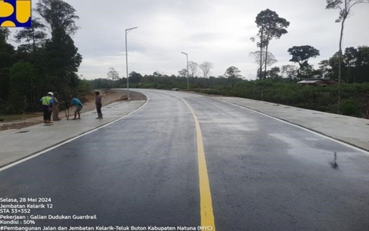Jalan Teluk Buton-Klarik Natuna