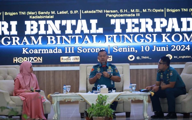 Pembekalan Bintal Fungsi Komando Prajurit Koarmada III