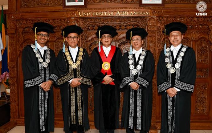 Guru Besar Kehormatan Unair, Prof Dr Sunarto SH MH