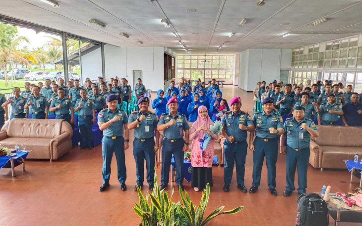 Pembekalan Bintal Fungsi Komando di Lanal Biak