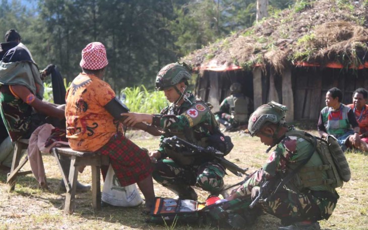 Pelayanan kesehatan sambangi honai masyarakat 