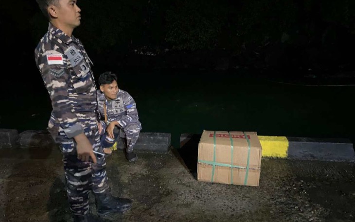 Lanal Tahuna Gagalkan Aksi Penyelundupan 