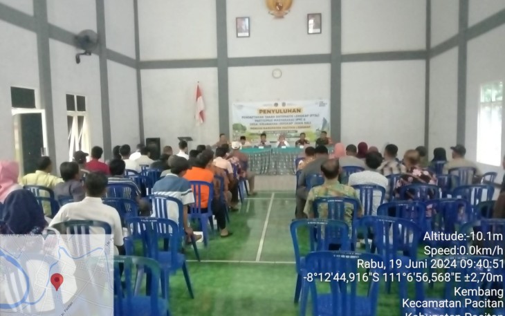 Sosialisasi Program PTSL Wilayah Desa Binaan