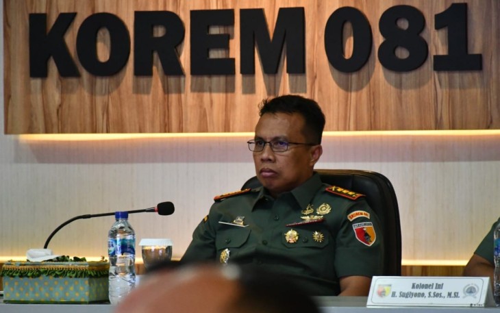 Danrem 081/DSJ Kolonel Inf Rama Pratama 
