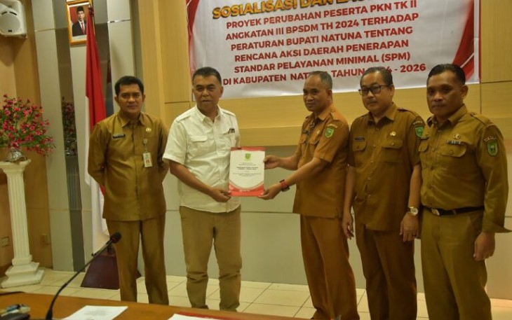 Bupati Natuna Pimpin Rapat Evaluasi Perangkat Daerah 2024 