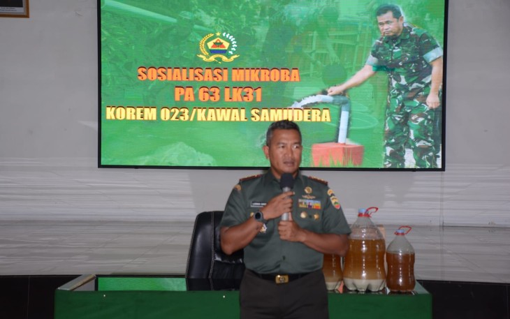 Danrem 023/KS Kolonel Inf Lukman Hakim 