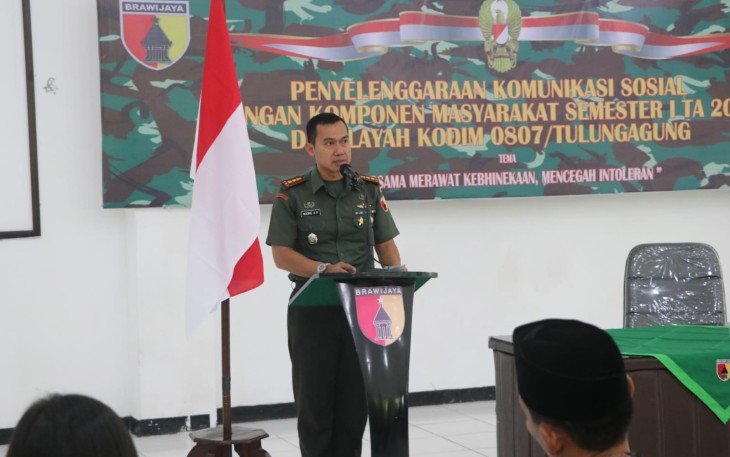 Dandim 0807/Tulungagung Letkol Czi Nooris Agus Rinanto 