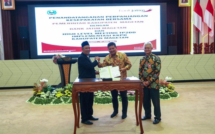 Bank Jatim dan Pemkab Magetan Dorong Elektronifikasi Pengelolaan Keuangan Daerah 