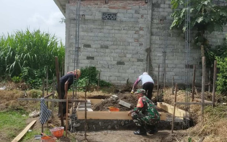 Pendampingan pembangunan rumah pompanisasi 