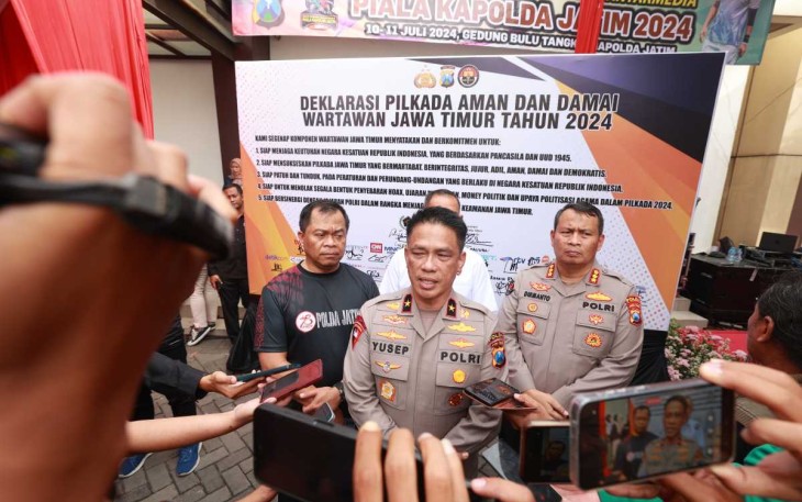 Wakapolda Jatim Brigjen Pol Akhmad Yusep Gunawan 
