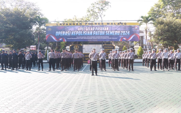 Polres Malang Kerahkan 120 Personel 