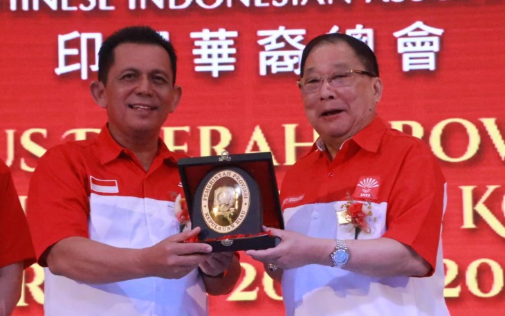 Gubernur Ansar Hadiri Pelantikan Pengurus Daerah Inti Provinsi Kepri dan Cabang Kota Batam 