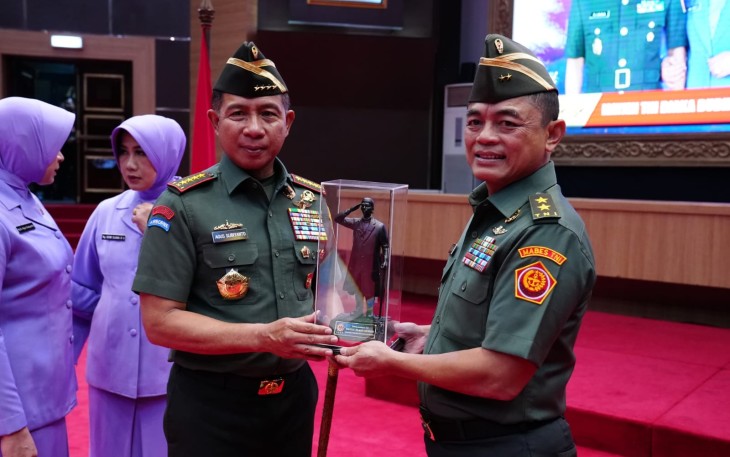 Panglima TNI Pimpin Sertijab Asintel Panglima TNI 