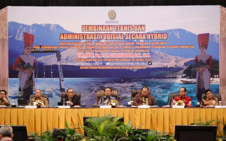 Pembinaan Teknis dan Administrasi Yudisial di Mataram