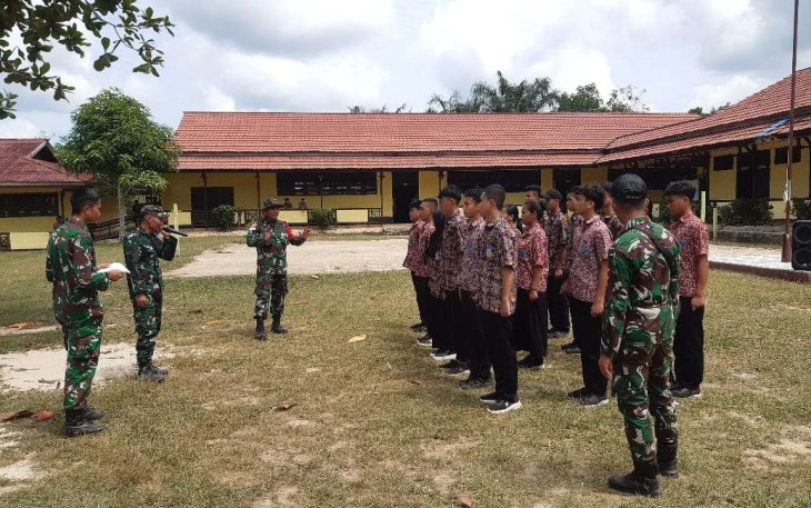 Paskibra SMAN 1 Ketungau Hulu 