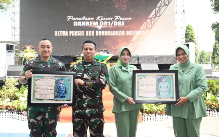Danrem 081/DSJ Perintahkan Tingkatkan Nama Besar  