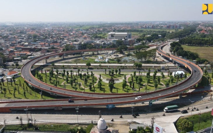 Flyover Djuanda Urai Kemacetan Bundaran Aloha Menuju Bandara Juanda Sidoarjo 