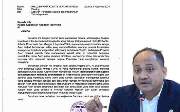 Ketua Komite I DPD RI Fachrul Razi 