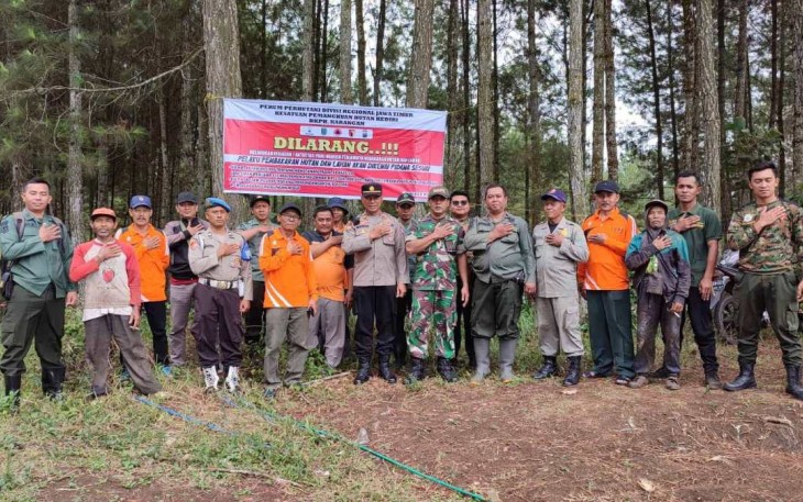 Sosialisasi cegah kebakaran hutan di wilayah 