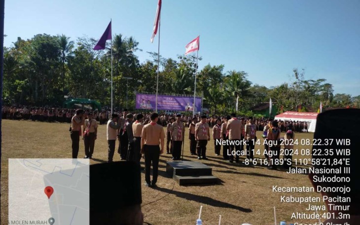 Kegiatan Pramuka Wilayah Desa Binaan 