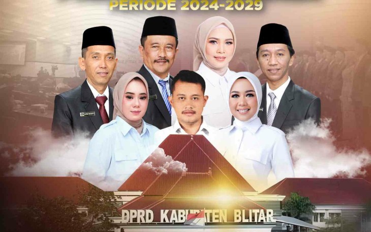 Tujuh Kader Partai Gerindra Kabupaten Blitar Dilantik Jadi Anggota DPRD Kabupaten Blitar Periode 2024-2029