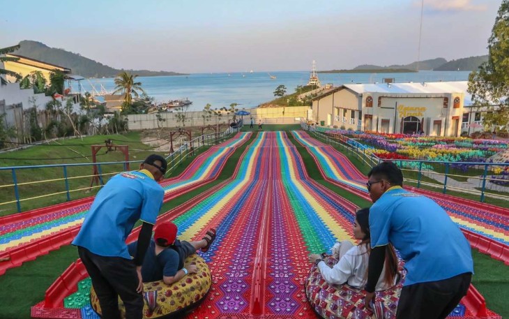 Arena bermain kawasan Bakauheni Harbour City 