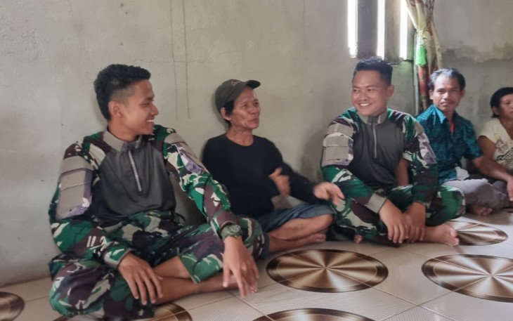 Keakraban bersama warga binaan di perbatasan 