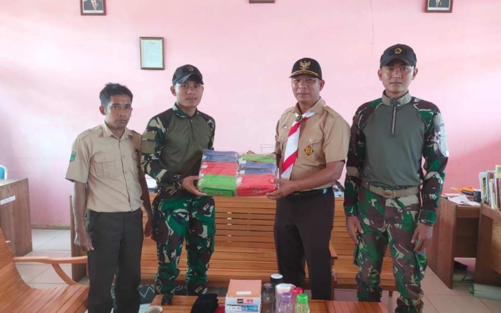 Pemberian sargal di perbatasan 
