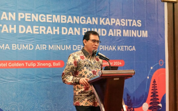 Dirjen Bangda Kemendagri Restuardy Daud 